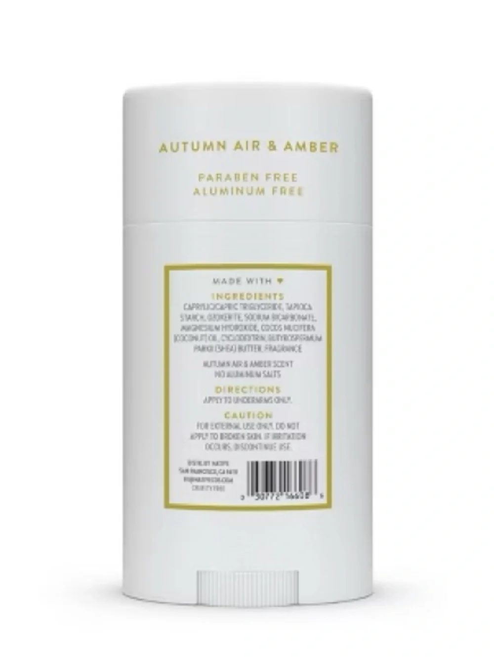 Native Deodorant Limited Edition - Autumn Air & Amber - Aluminum Free - 2.65oz